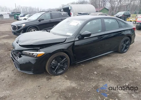 2025 Honda Civic Si Base W/High Performance Summer Tires/ from USA, damaged, VIN 2HGFE1E53SH476152